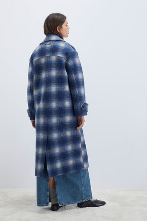 Roy Rogers Cappotto donna Double breast check capospalla donna