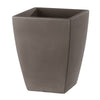 Vaso Quadrato Veneto Essential in plastica per fiori e piante da esterno e giardino.