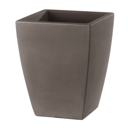 Vaso Quadrato "Veneto Essential" in plastica per fiori e piante da esterno e giardino.