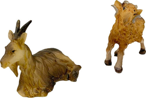 Caprette in Poliresina statuine per presepe in resina h 4 cm 12 pezzi Casa e cucina/Decorazioni per interni/Addobbi e decorazioni per ricorrenze/Decorazioni natalizie/Presepi/Statuine e fondali per il presepe MagiediNatale.it - Altamura, Commerciovirtuoso.it