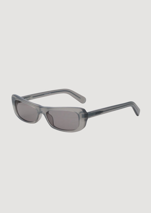 Jacquemus Capri Metallic Grey da donna