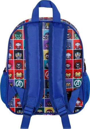 CAPTAIN-AMERICA-ZAINO-ZAINETTO-SCUOLA-ASILO-BLU-3D-PICCOLO-CAPITAN-AMERICA-PUNCH