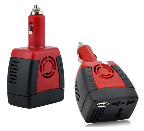 Inverter da auto DC 12V > AC 220V 150W + USB 5V