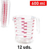 Caraffa Brocca In Plastica Graduata Misurino Dosatore 600ml 12 Uds. Manico 12065 Casa, arredamento e bricolage > Cucina > Dosatori Trade Shop italia - Napoli, Commerciovirtuoso.it