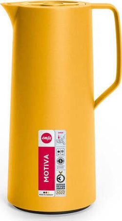 Caraffa-termica-Emsa-601116-MOTIVA-Quick-Press-Giallo