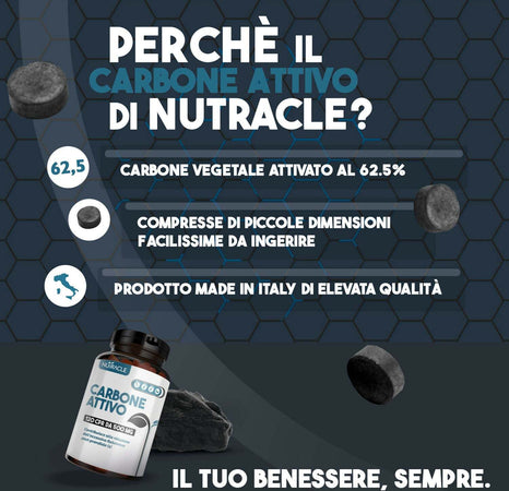 Carbone-attivo-vegetale-integratore-120cpr-→-gonfiore-addominale-gas-intestinale