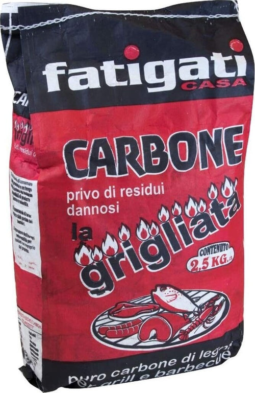 Carbonella Carbone Legno Vegetale Sacchetto 2,5kg Barbecue Grill Grigliata Brace Articoli da Giardino > Barbecue > Prodotti Da Esterno Trade Shop italia - Napoli, Commerciovirtuoso.it