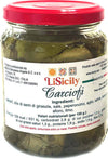 Carciofi Sottolio Lisicily in Vasetto 300 Gr Carciofi in Vaso Di Vetro per Condimenti Antipasti E Bruschette Alimentari e cura della casa/Cibi in scatola e conserve/Olive e sottaceti/Carciofi LiSicily dolci per passione - Alassio, Commerciovirtuoso.it