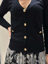 Cardigan nero Moda/Donna/Abbigliamento/Maglioni e cardigan/Cardigan Kanal 32 - Santa Maria di Licodia, Commerciovirtuoso.it