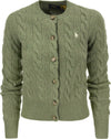 Cardigan Ralph Lauren Donna Trecce Con Logo E Bottoni Moda/Donna/Abbigliamento/Maglioni e cardigan/Cardigan Euforia - Bronte, Commerciovirtuoso.it