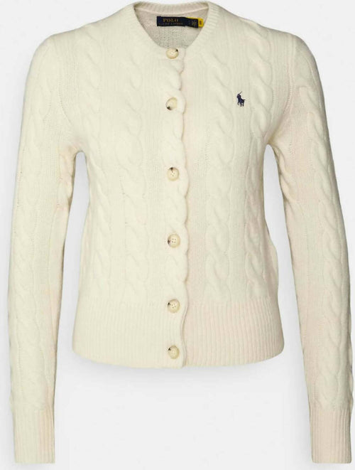 Cardigan Ralph Lauren Donna Trecce Con Logo E Bottoni Moda/Donna/Abbigliamento/Maglioni e cardigan/Cardigan Euforia - Bronte, Commerciovirtuoso.it