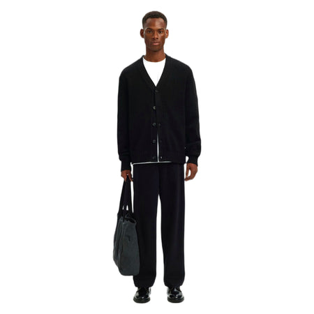 SELECTED HOMME cardigan selected homme ls knit relaxed cardigan - black da uomo