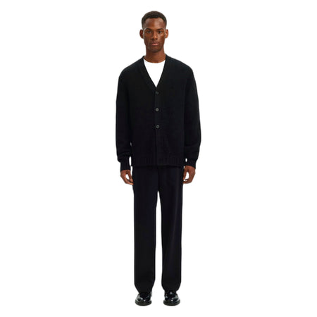 SELECTED HOMME cardigan selected homme ls knit relaxed cardigan - black da uomo