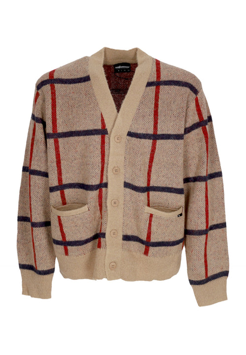THE HUNDREDS Cardigan Uomo Moe Cardigan Duck Brown da uomo