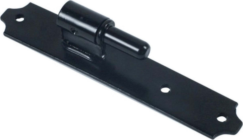 CARDINE-DA-AVVITARE-SU-LEGNO---CON-PIASTRA-180x24MM---IN-ACCIAIO-VERNICIATO-COLORE-NERO