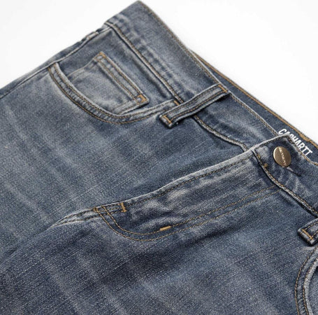 Carhartt Jeans Uomo Vita Bassa Jeans Lavato Denim Elasticizzato Blu Pantalone Casual Gamba Stretta Moda/Uomo/Abbigliamento/Jeans Snotshop - Roma, Commerciovirtuoso.it