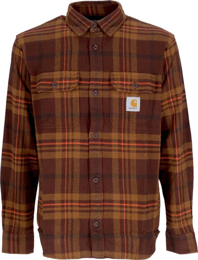 CARHARTT-WIP-Camicia-Manica-Lunga-Uomo-L/s-Wallace-Shirt-Wallace-Check/ale-da-uomo