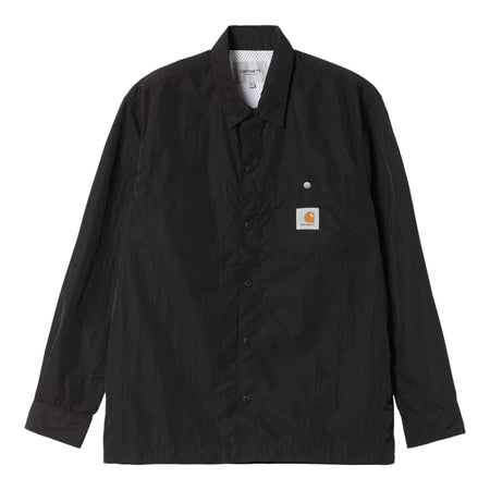 CARHARTT WIP carhartt wip canby shirt jac - black / white da uomo