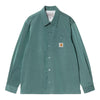 CARHARTT WIP carhartt wip canby shirt jac - silver pine / white da uomo