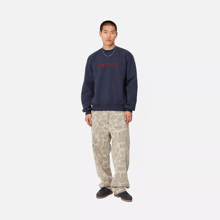 CARHARTT WIP carhartt wip carhartt sweat -air force blue / malbec da uomo