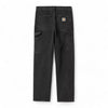 CARHARTT WIP carhartt wip double knee pant - black stone washed da uomo