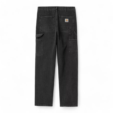 CARHARTT WIP carhartt wip double knee pant - black stone washed da uomo