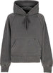CARHARTT-WIP-Felpa-Cappuccio-Corta-Donna-W-Taos-Hoodie-Flint-Garment-Dyed-da-donna