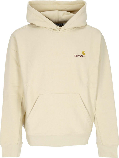 CARHARTT-WIP-Felpa-Cappuccio-Uomo-Hooded-American-Script-Rattan-da-uomo