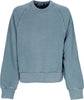 CARHARTT-WIP-Felpa-Girocollo-Corta-Donna-W-Taos-Sweat-Vancouver-Blue-Garment-Dyed-da-donna