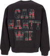 CARHARTT-WIP-Felpa-Girocollo-Uomo-Wiles-Crewneck-Black-da-uomo