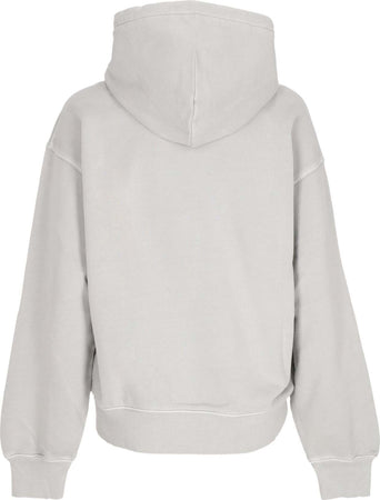 CARHARTT-WIP-Felpa-Leggera-Cappuccio-Donna-W-Hooded-Nelson-Sonic-Silver-Garment-Dyed-da-donna