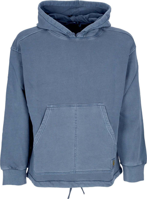 CARHARTT-WIP-Felpa-Leggera-Cappuccio-Uomo-Hooded-Arling-Sweatshirt-Storm-Blue-Garment-Dyed-da-uomo