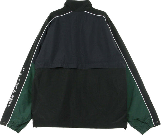 CARHARTT-WIP-Giacca-a-Vento-Uomo-Terrace-Jacket-Dark-Navy/black/bottle-Green-da-uomo