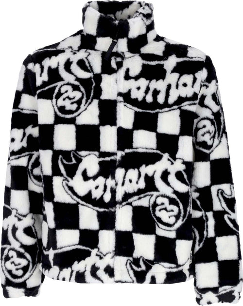 CARHARTT-WIP-Giubbotto-Infilabile-Donna-Plains-Liner-Joyride-Jacquard/black/wax-da-donna