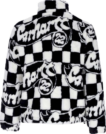 CARHARTT-WIP-Giubbotto-Infilabile-Donna-Plains-Liner-Joyride-Jacquard/black/wax-da-donna