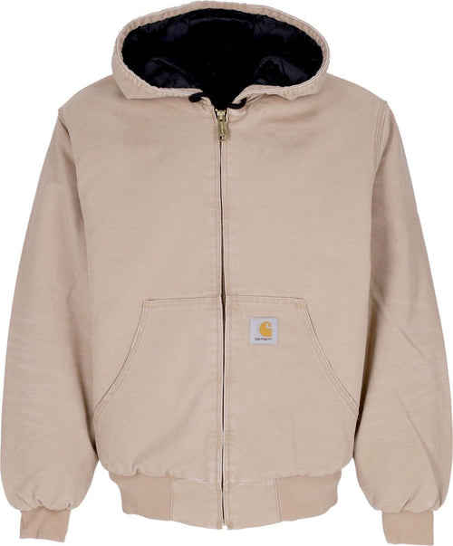 CARHARTT-WIP-Giubbotto-Uomo-Og-Active-Jacket-Dusty-H-Brown-Aged-Canvas-da-uomo