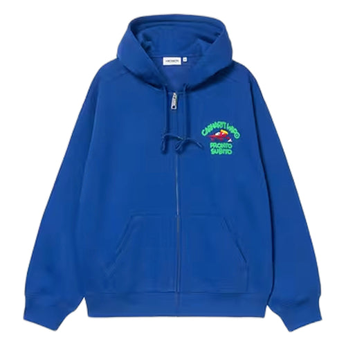 CARHARTT WIP carhartt wip hooded pronto sweat jacket - wolfsbane da uomo
