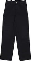 CARHARTT-WIP-Jeans-Uomo-Single-Knee-Pant-Black-Aged-Canvas-da-uomo