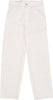 CARHARTT-WIP-Jeans-Uomo-Single-Knee-Pant-White-Rinsed-da-uomo