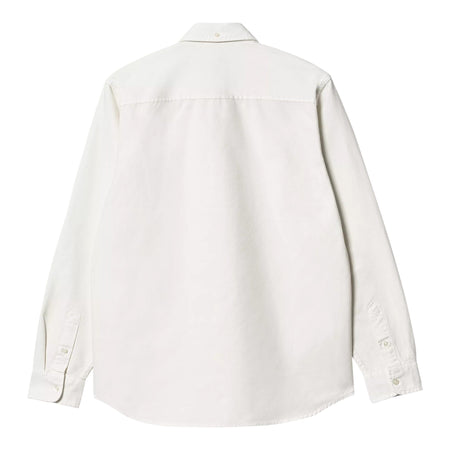 CARHARTT WIP carhartt wip l/s bolton shirt - white da uomo