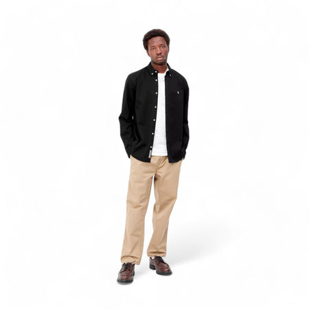 CARHARTT WIP carhartt wip l/s madison shirt - black / wax da uomo