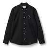 CARHARTT WIP carhartt wip l/s madison shirt - black / wax da uomo