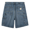 CARHARTT WIP carhartt wip og single knee short - blue dark used wash da uomo