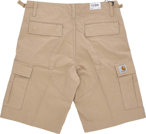 CARHARTT-WIP-Pantalone-Corto-Uomo-Aviation-Short-Dusty-H-Brown-Rinsed-da-uomo