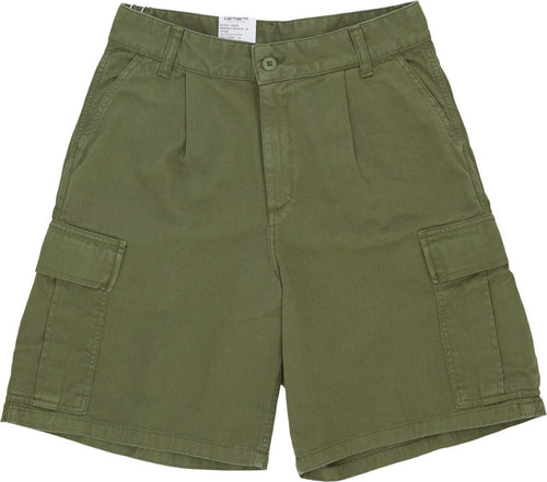 CARHARTT-WIP-Pantalone-Corto-Uomo-Cole-Cargo-Short-Kiwi-Garment-Dyed-da-uomo