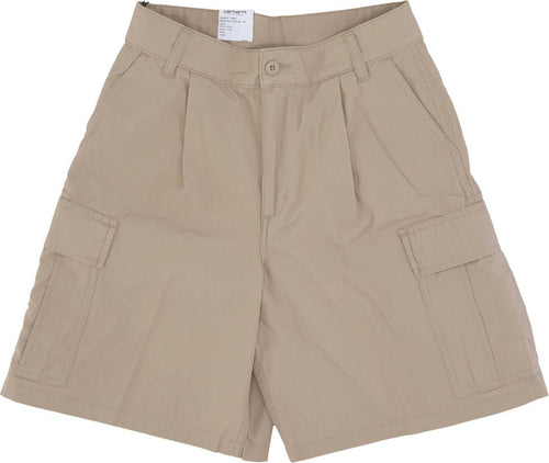 CARHARTT-WIP-Pantalone-Corto-Uomo-Cole-Cargo-Short-Sable-Rinsed-da-uomo