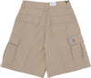 CARHARTT-WIP-Pantalone-Corto-Uomo-Cole-Cargo-Short-Sable-Rinsed-da-uomo