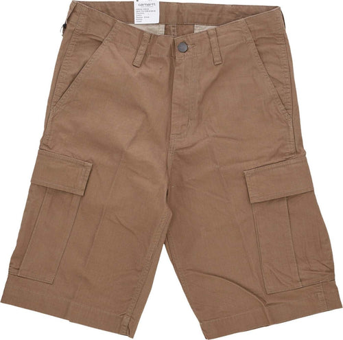 CARHARTT-WIP-Pantalone-Corto-Uomo-Regular-Cargo-Short-Buffalo-Rinsed-da-uomo