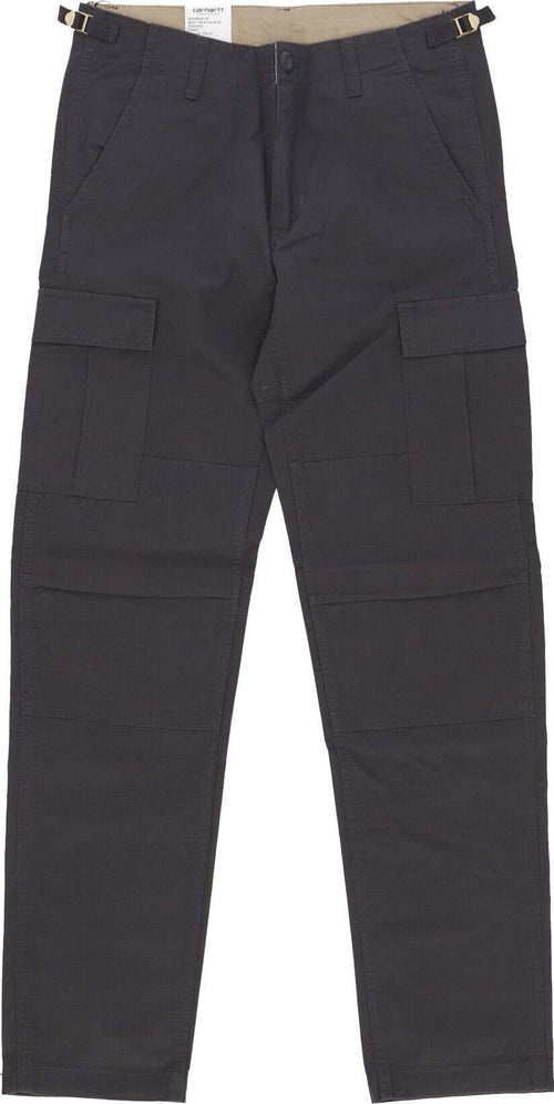CARHARTT-WIP-Pantalone-Lungo-Uomo-Aviation-Pant-Blacksmith-Rinsed-da-uomo