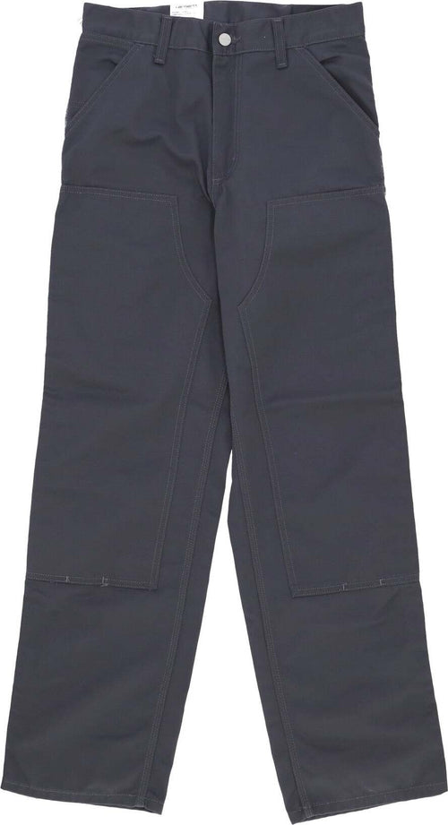 CARHARTT-WIP-Pantalone-Lungo-Uomo-Double-Knee-Pant-Zeus-Rinsed-da-uomo